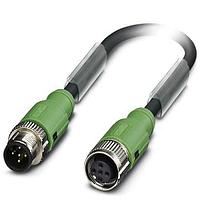 PHOENIX CONTACT 1573248 Sensor Cables / Actuator Cables SAC-5P-MS/ 2,0- PUR/FS SH BKSCO