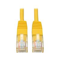 Tripp Lite N002-050-YW Cat 5e CAT5E 350MHZ YELLOW 50' PATCH RJ45M/M