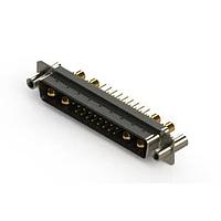 EDAC 627-21W4224-4T4 Mixed Contact D-Sub Connectors Vertical Combo Dsub