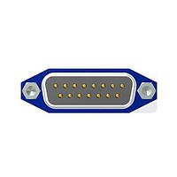 Amphenol CONEC 15-006253 D-Sub Connectors - Standard Density 15Pos Male Solder Cup 20AWG Panl Mount