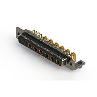 EDAC 630-13W6640-2N3 Mixed Contact D-Sub Connectors Right-angle Power Combo D-Sub Connector
