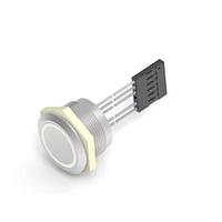 Alcoswitch - TE Connectivity 2342836-2 Pushbutton Switches AVC22L Flat AIO Red R 500mm/1x6