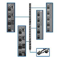 Tripp Lite PDU3V602D354A PDU - Power Distribution Units Tripp Lite PDU 3-Phase Vertical Strip ATS 208V 17.3kW 42 C13; 12 C19 0URM