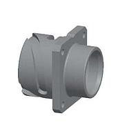 Amphenol Air LB Germany GCA02-24-9SB-01-A233 Connectors Receptacle Crimp 2 contacts, zinc cobalt green