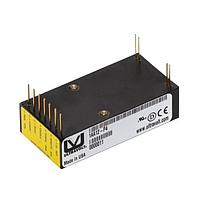 Ultravolt 1/4AA24-P30-I5-E Non-Isolated / PoL AA-Series DC to HVDC Converter, Single output (Unipolar), +24V Input, +250V HVout, 30W, Thru-hole mount, Regulated, I5 Interface 0 to +5 VDC Monitors/Controls, Eared Mounting Flange