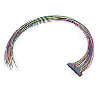 Harwin M80-MC23468MA-0450L Single Ended 17+17P ML DIL 24AWG Reverse Fix