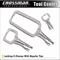 Crossman 94-258 Locking C-Clamps (CR18,18 inch/ 455mm)