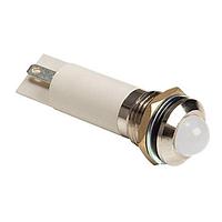 BIVAR MPC12-1WD12V Indicators 8mm White Diff. Lens IP54 Panel Mnt. Ind.