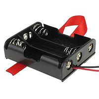 Eagle Plastic Devices 12BH331-R-GR Battery Clip 3XAA 6" LDS W/RIBBON