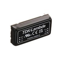 TDK-Lambda PXD40-24WS12 Isolated DC-DC, PCB Mount, Input 12/24VDC, Output 12V 3.333A, 40W