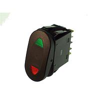 CW Industries GRB271D3BBGR2D1 Rocker Switches ON-OFF-ON Rocker Illum IP66