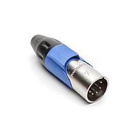 Amphenol Audio AX5M6M Cable Connectors 5P PIN M PLUG BLUE MARK SLEEVE