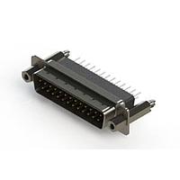 EDAC 627-025-251-057 D-Sub Connectors - Standard Density Vertical Metal Body D-Sub Connector