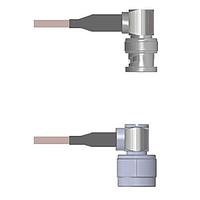 Amphenol Custom Cable Q-0F02G000H084i RF Cable Assemblies BNC-RP/N-RP G142 84I