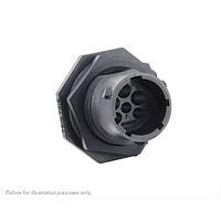 Eaton Souriau-Sunbank UTSX7103W3P Receptacles Jam nut receptacle, without backshell, for 6 male contacts, IP68/69K