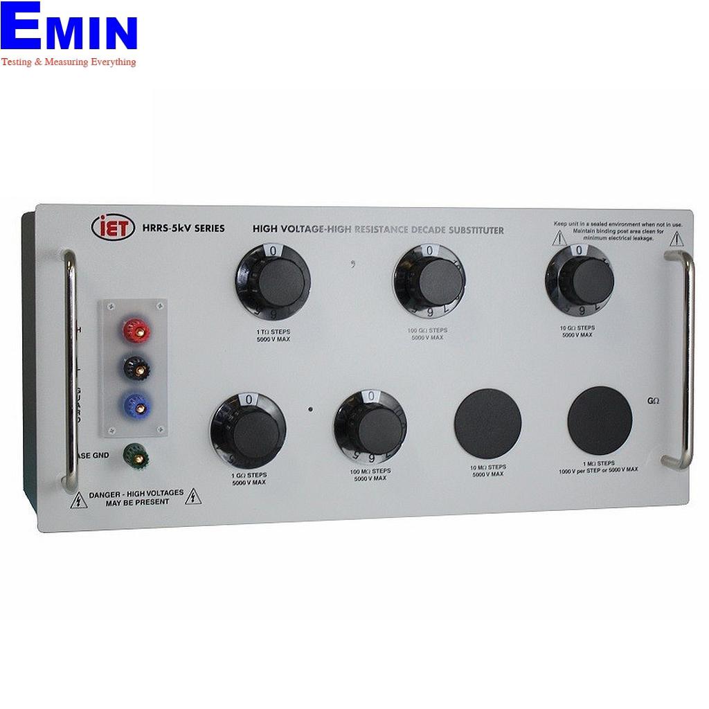 IETLAB HRRS Series High Power Resistance Decade Box (max 01; 1 Ω tới