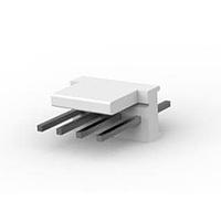 AMP Connectors - TE Connectivity 640454-4 Unshrouded POLARIZED HEADER 4P Straight Post tin