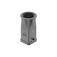 HARTING 19200030437 Hoods 3A Black Plastic HoodTopEntryM25