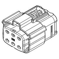 Molex 19432-0008 Receptacle MX150L 6CKT RECPT 8 AWG No CPA