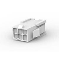 AMP Connectors - TE Connectivity 794953-6 Plug Housing PANEL MOUNT PLUG 6P