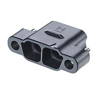 Harwin KA1-3010298M1 Wire Housings 2 Pos. Male SIL Cable Housing, Panel Mount