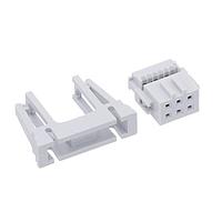Amphenol FCI 71600-606LF Receptacle Housing 6P DR RECEPTACLE .76 GOLD OVER NICKEL