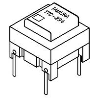 Tamura TTC-5017 LAN MODEM TRANSFORMERS 59Ohm Prim. DCR 59Ohm Sec