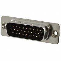 NorComp 780-M26-103L011 High Density D-Sub Connectors IP67,26P HD M SCUP NI W/CLINCH NUT 1