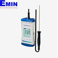 Senseca ECO 121-3-WPT2A Waterproof alarm thermometer with immersion probe (– 70.0 ... +250.0 °C (– 94.0 ... +482.0 °F))