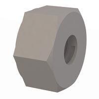 Essentra Components 0401024HNS Standard Nut Hex Nut, #10-24 Thread, .196 Height