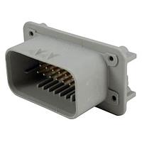 AMP Connectors - TE Connectivity 1-770669-4 Headers 23P AMPSEAL ASSY SNAP-IN GOLD