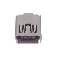 Amphenol Commercial Products GMSB0522102Y7EU Mini USB Type B Connectors MINI USB 5POS ,  B TYPE ,  R/A , DIP