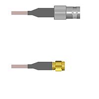 Amphenol Custom Cable Q-0B03F000H084i RF Cable Assemblies BNC-SJB/SMA-SP G142 84I