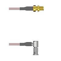 Amphenol Custom Cable Q-2W05G0005008i RF Cable Assemblies SMA-SJB/HDBNC-RP G316 8I