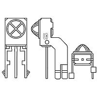Sharp Microelectronics GP1UM282QKVF IR Receivers Rem Cont Rec 5V 36.7 kHz