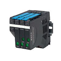 E-T-A Circuit Breakers REX12D-TE2-100-DC24V-1A-10A Electronic 508, 1P,DM, 24VDC, 2CH 1A-10A Variou With Comm