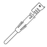 Eaton Souriau-Sunbank SM16ML-1TK6 Contacts Trim Trio Pin Crimp 16 AWG Contact Sz 16
