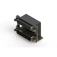 EDAC 664-025-664-059 Dual Port D-Sub Connectors Right-angle Dual Port D-Sub Connector