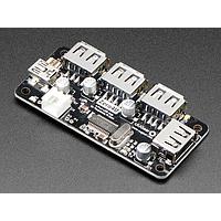 Adafruit 4115 USB Hub Zero4U - 4-Port USB Hub without Pogo Pins - v1.3