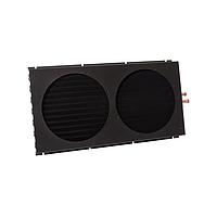 Aavid 6320G3SB-M9 Tube-Fin Liquid-to-Air Heat Exchanger, Copper, Copper Tube-Fin, w/115VAC Ostro Fan Kit