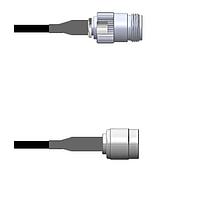 Amphenol Custom Cable Q-200520003009i RF Cable Assemblies N-SJ/TNC-SP G174 9I