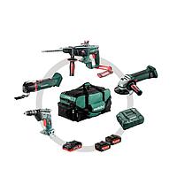 METABO COMBO SET 4.0 Cordless machines in a set (SE 18 LTX 4000 + KHA 18 LTX + W 18 LTX 125 QUICK + MT 18 LTX)