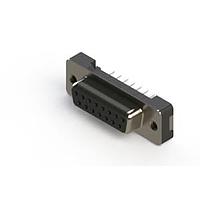 EDAC 628-015-224-012 D-Sub Connectors - Standard Density Vertical Plastic Body D-Sub Connector