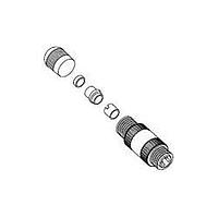 Molex 130047-0018 Straight MIC 4P MALE ETHERNET FIELD ATTACH D-CODE