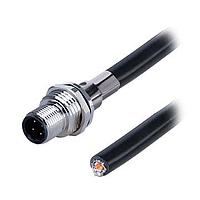 Same Sky (formerly CUI Devices) CDM1264-04D-MW-F9-050-67 Sensor Cables / Actuator Cables Solder Type,Front Fasten PG9,D-Code 4PIN ,Screw Copper alloy,PUR 0.5M