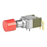 NKK Switches MB2011SA2G31-CC Sealed ON(ON).20 BSHG RA PC .394 RED CAP .4VA