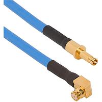 Amphenol SV Microwave FRSMP-085-P12DSMPM-120 RF Cable Assemblies SMP R/A F SMPM (Size 12) 12"Cable