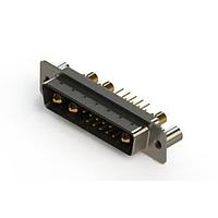EDAC 627-13W3224-4TB Mixed Contact D-Sub Connectors Vertical Combo Dsub