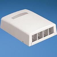 Panduit NK4BXWH-AY Boxes NK 4-port surface mount box
