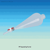 SciLab SL.Fun3026 Funnel, Sepa.,PP, Squibb, w/PTEFE plug, 250㎖